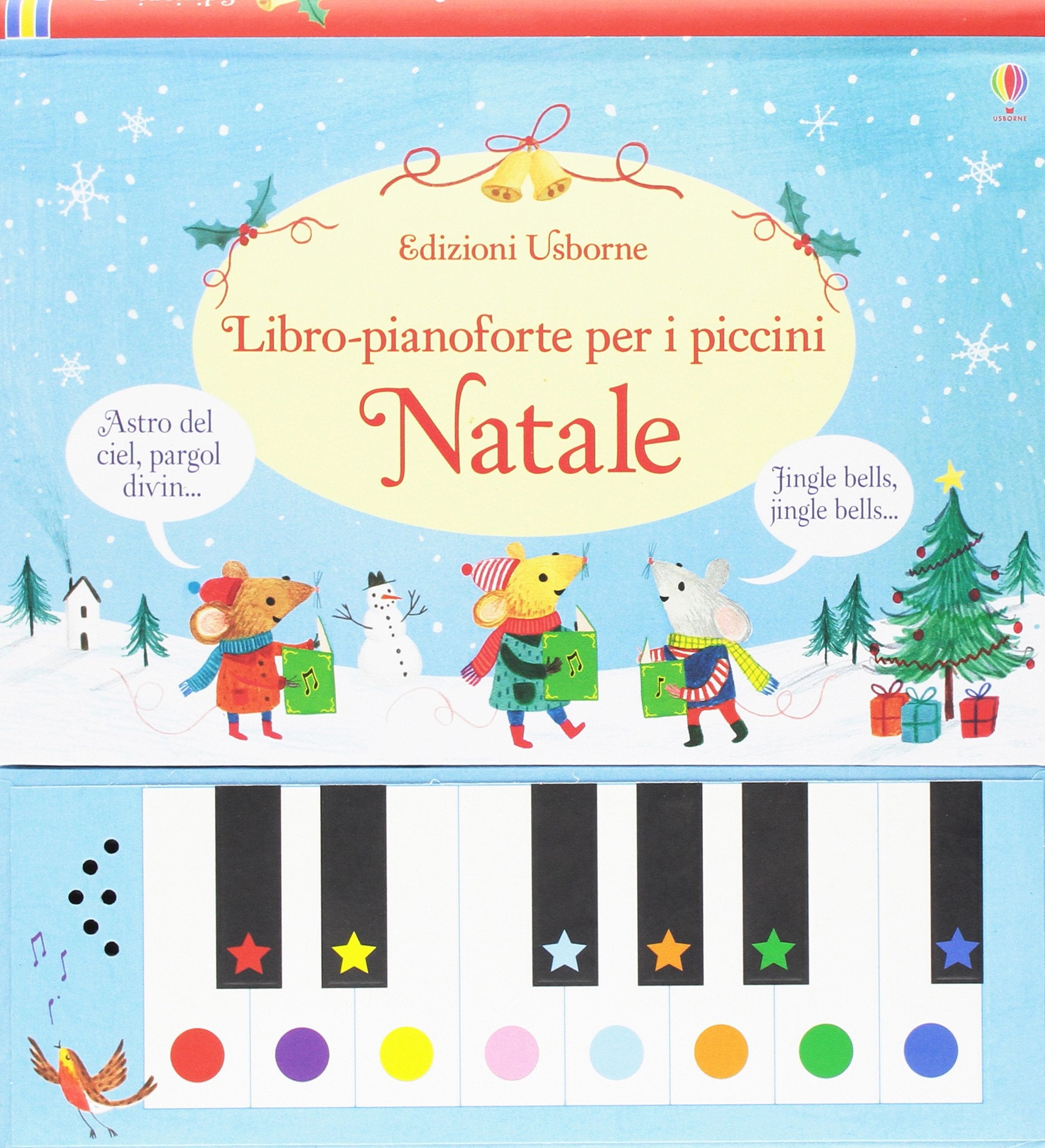 Natale. Libro-pianoforte per i piccini. Ediz. illustrata. Con gadget book