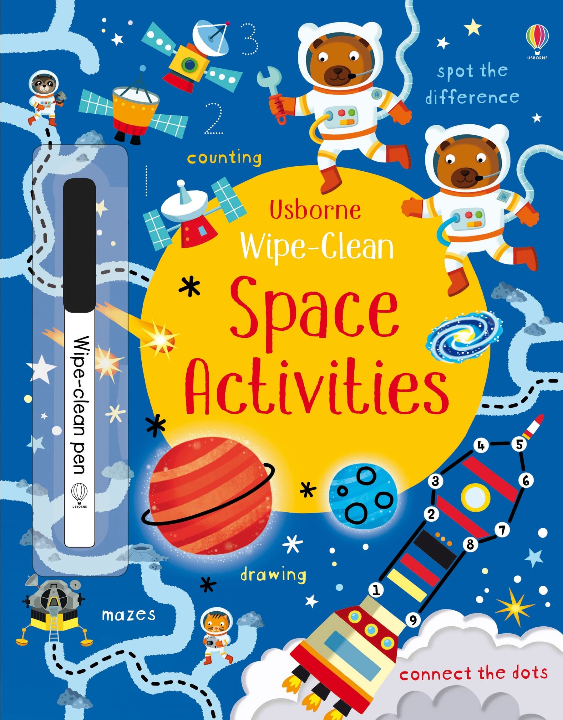 Wipe-Clean Space Activities (Wipe-Clean Activities): 1 Non-fiction