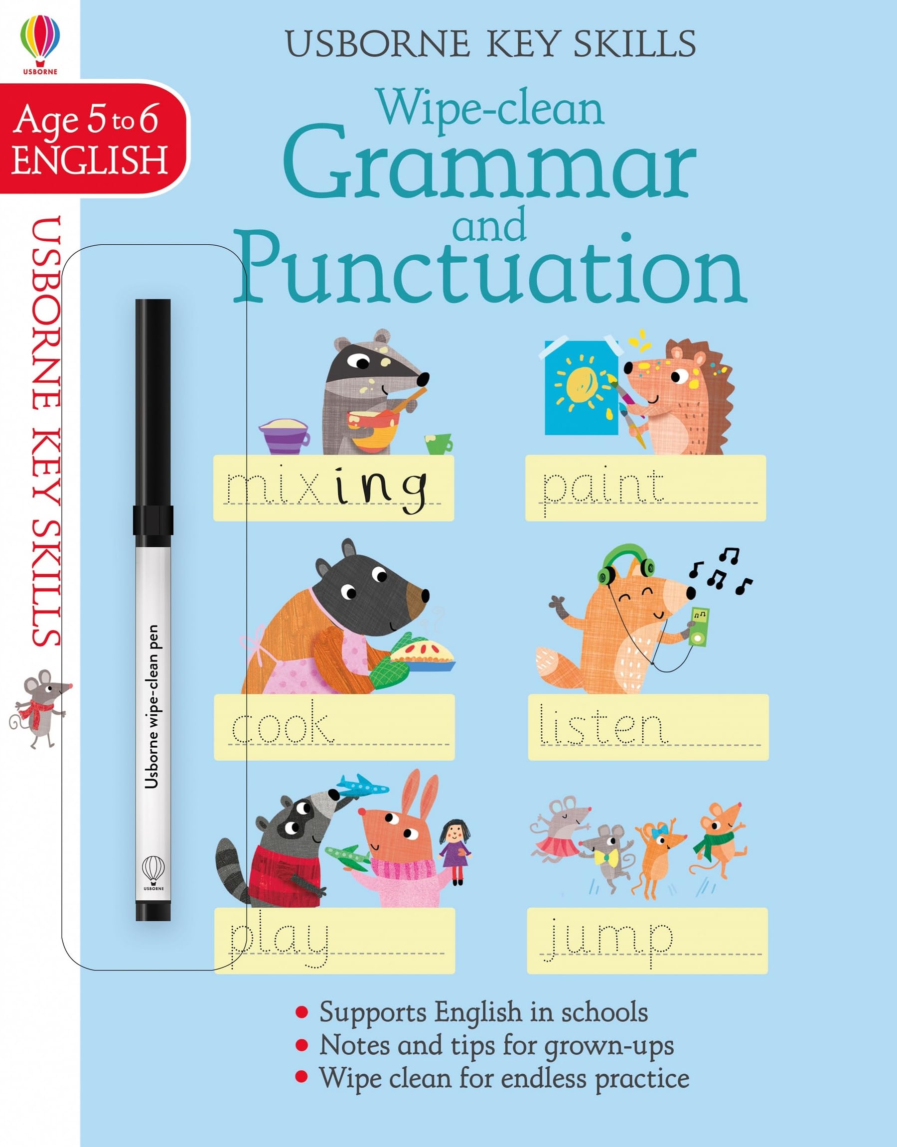 Wipe-Clean Grammar & Punctuation 5-6 (Key Skills): 1. Klasse Novels & Short Stories