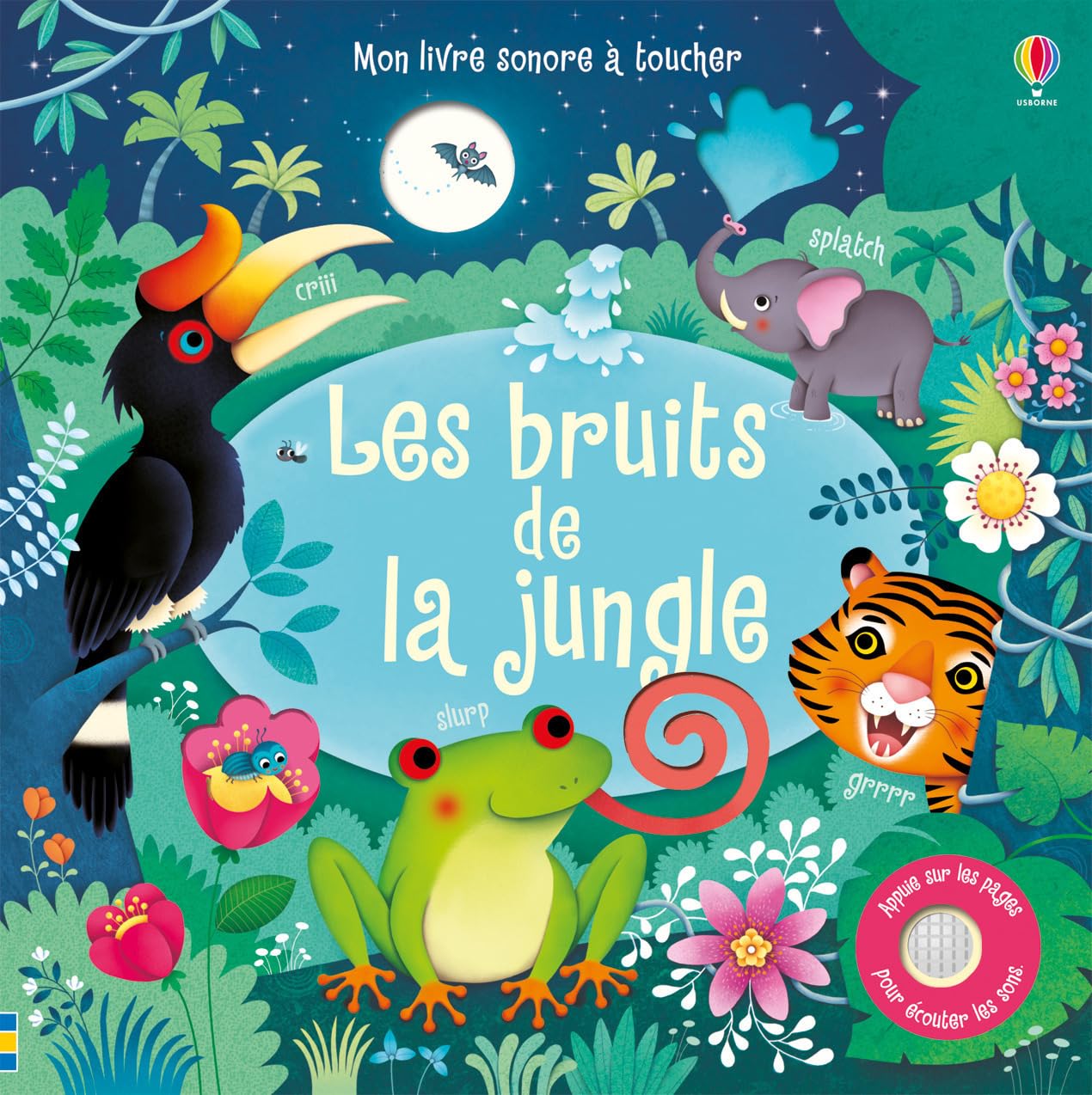 Les bruits de la jungle (Mon livre sonore à toucher) Contemporary literature
