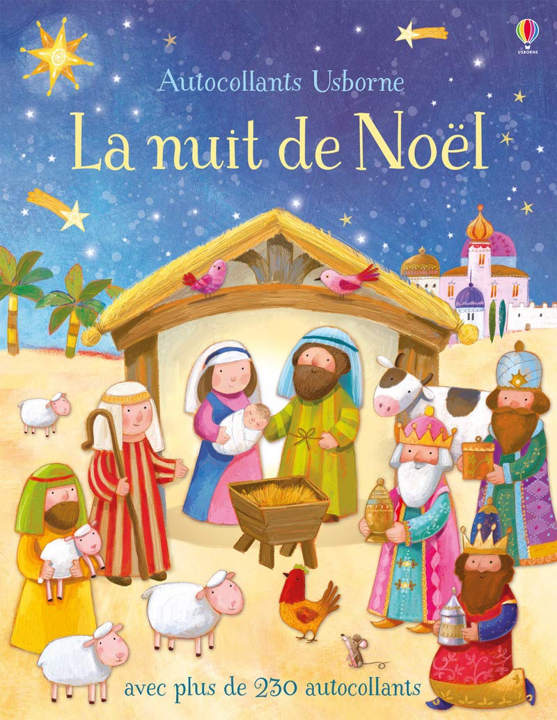 La nuit de Noël - Autocollants Usborne Hobbies & Crafts