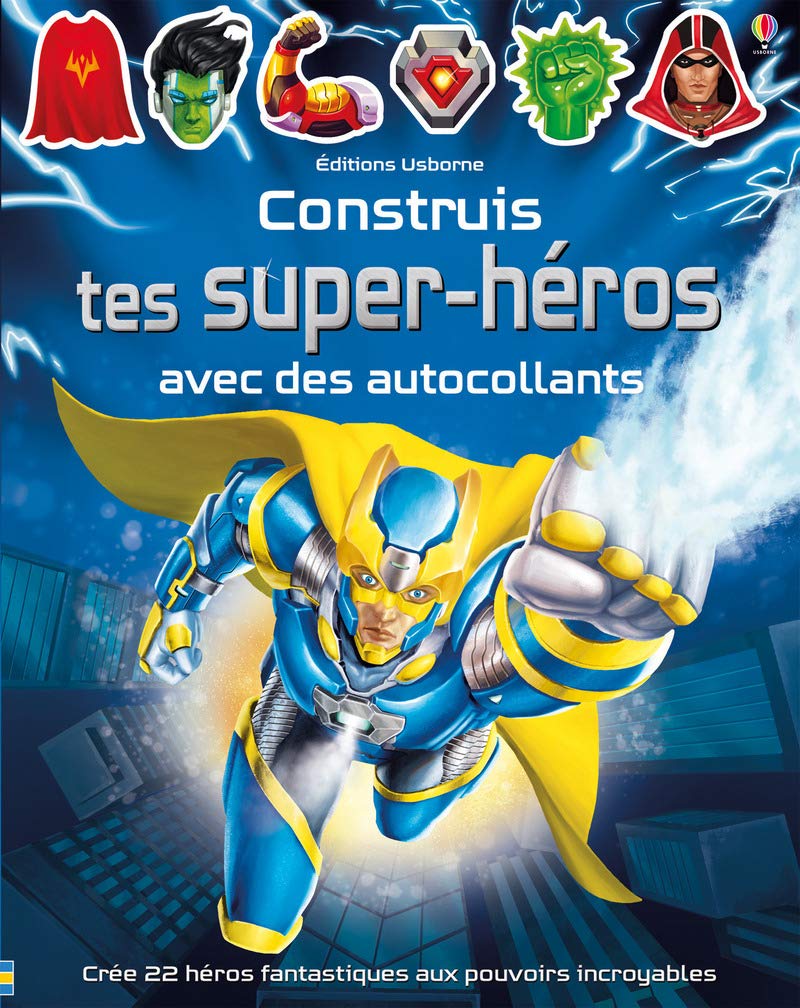 Construis tes super-héros avec des autocollants Hobbies & Crafts