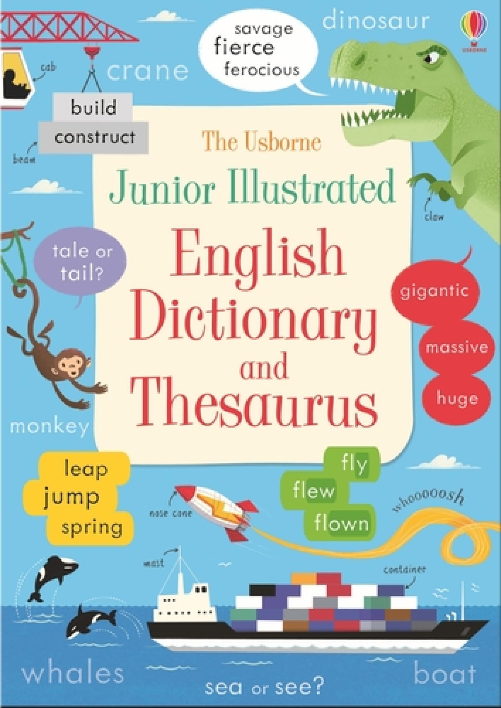 JUNIOR ILLUSTRATED ENGLISH DICTIONARY & THESAURUS (Illustrated Dictionaries and Thesauruses) Reference Books