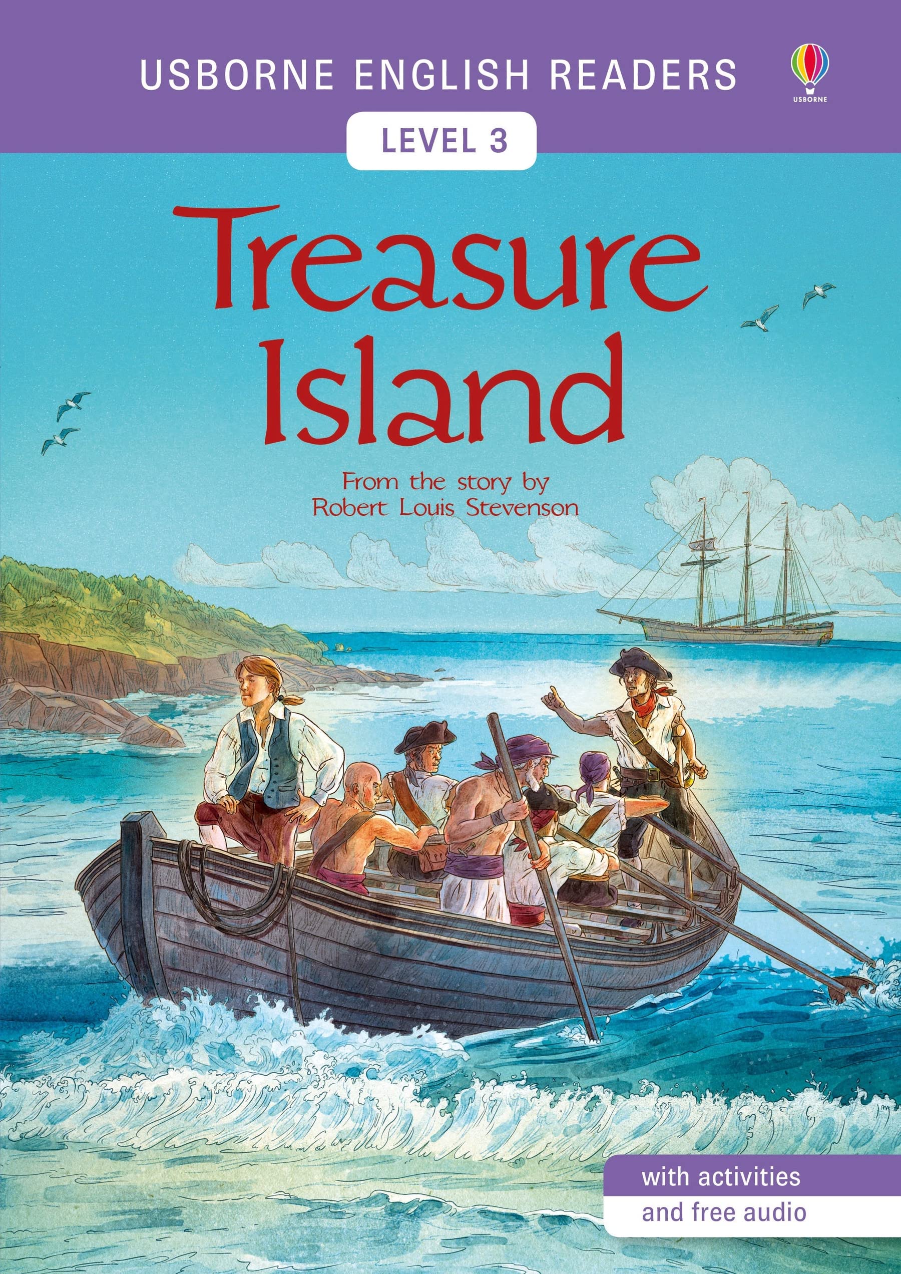 Treasure Island (English Readers Level 3) Foreign Languages ​​& Dictionaries