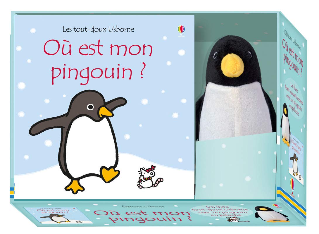 Coffret Où est mon pingouin ? (Livre et peluche): 1 Livre et 1 peluche Tiptoi & Games