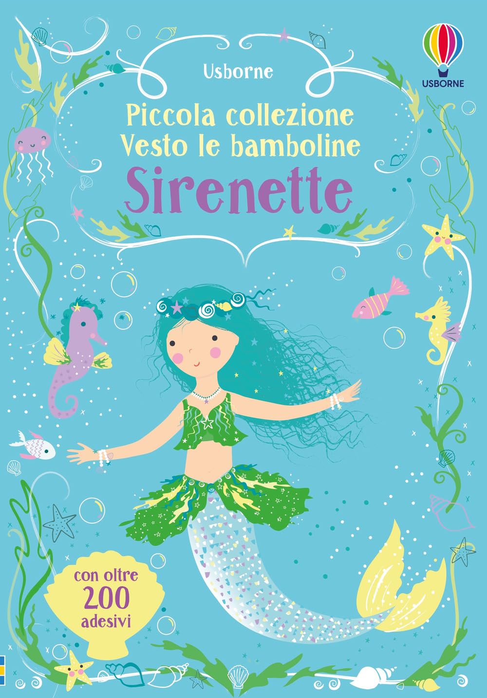 Sirenette. Con adesivi. Ediz. a colori book