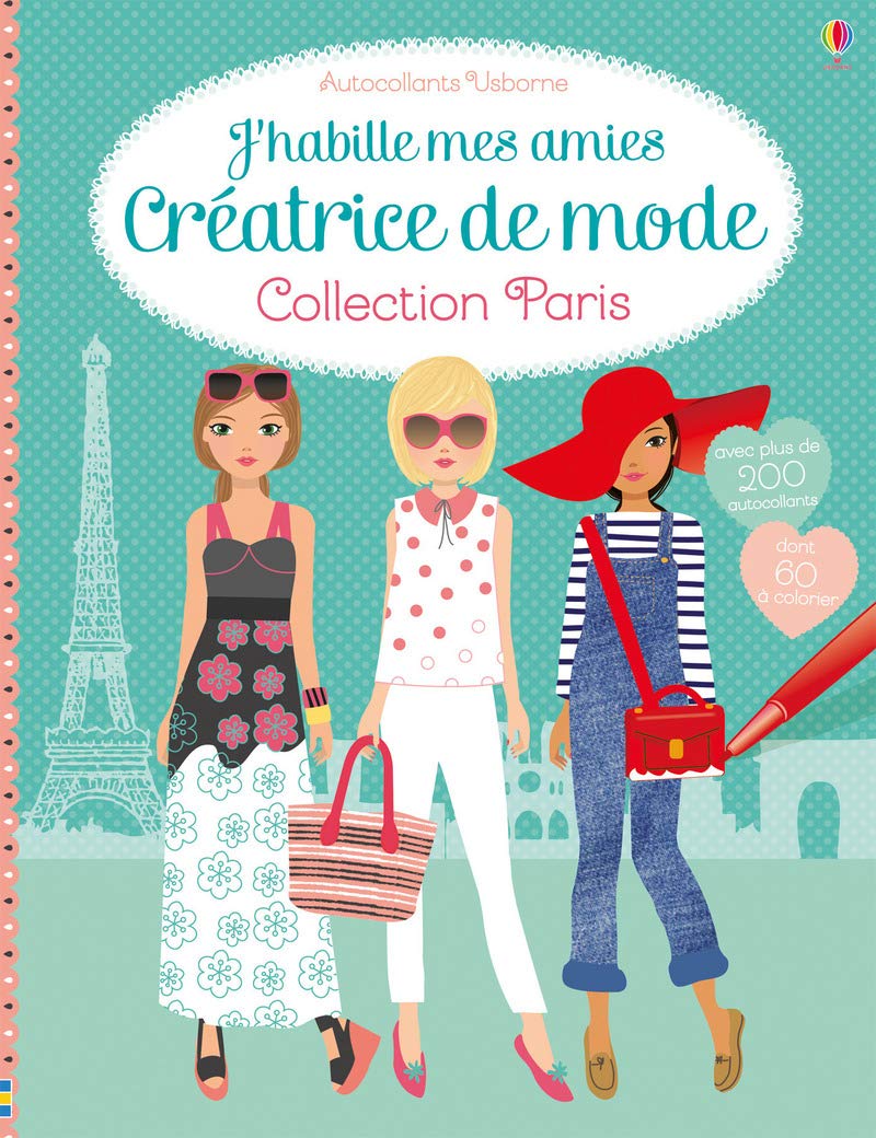 J'habille mes amies - Créatrice de mode - Collection Paris book
