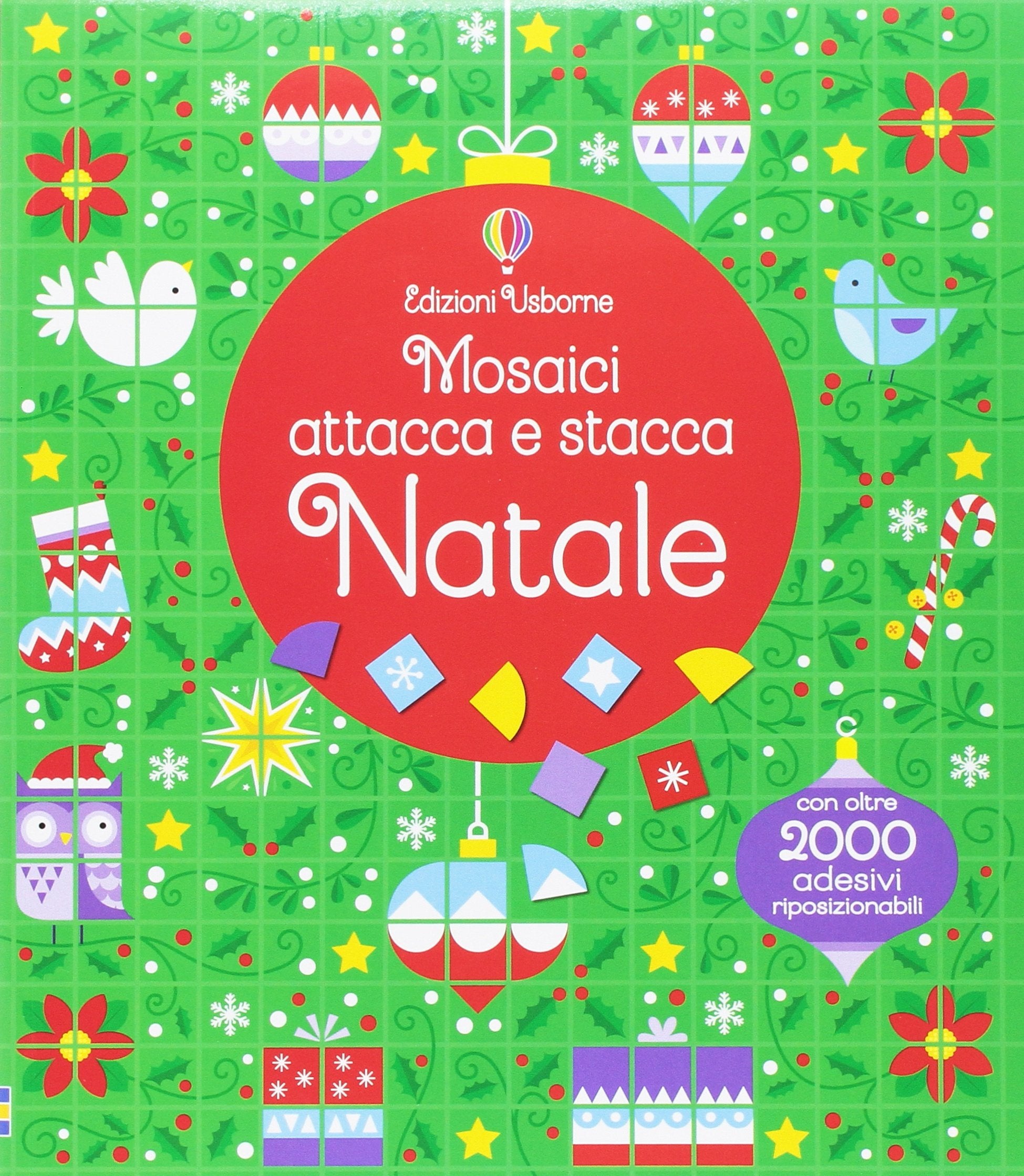 Natale. Mosaici attacca e stacca (Libri stickers) Tiptoi & Games