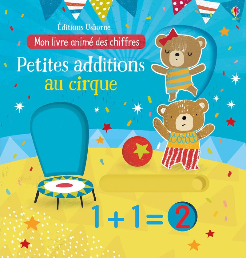 Petites additions au cirque - Mon livre animé des chiffres book