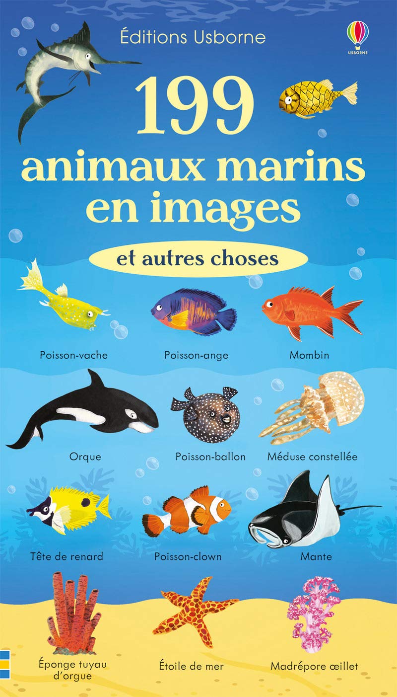 199 animaux marins en images book