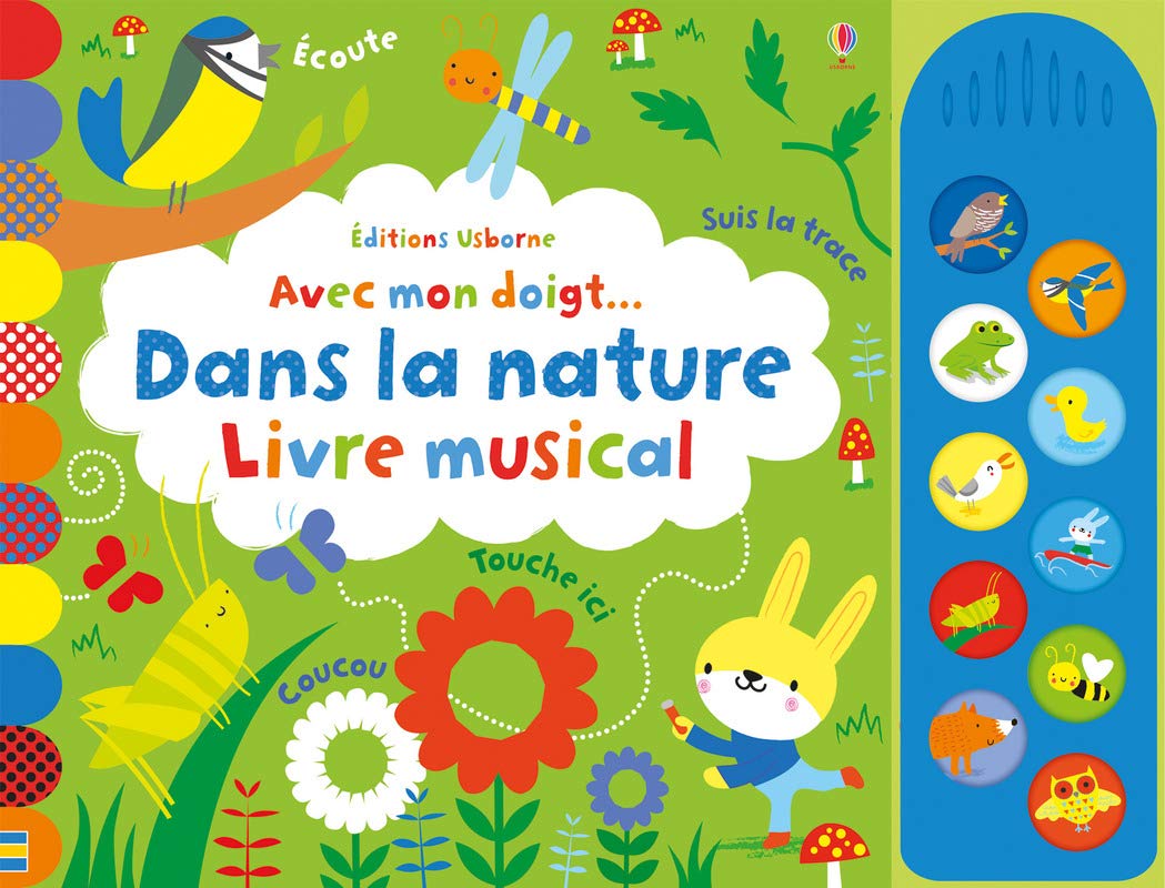 Avec mon doigt... Dans la nature - Livre musical Non-fiction