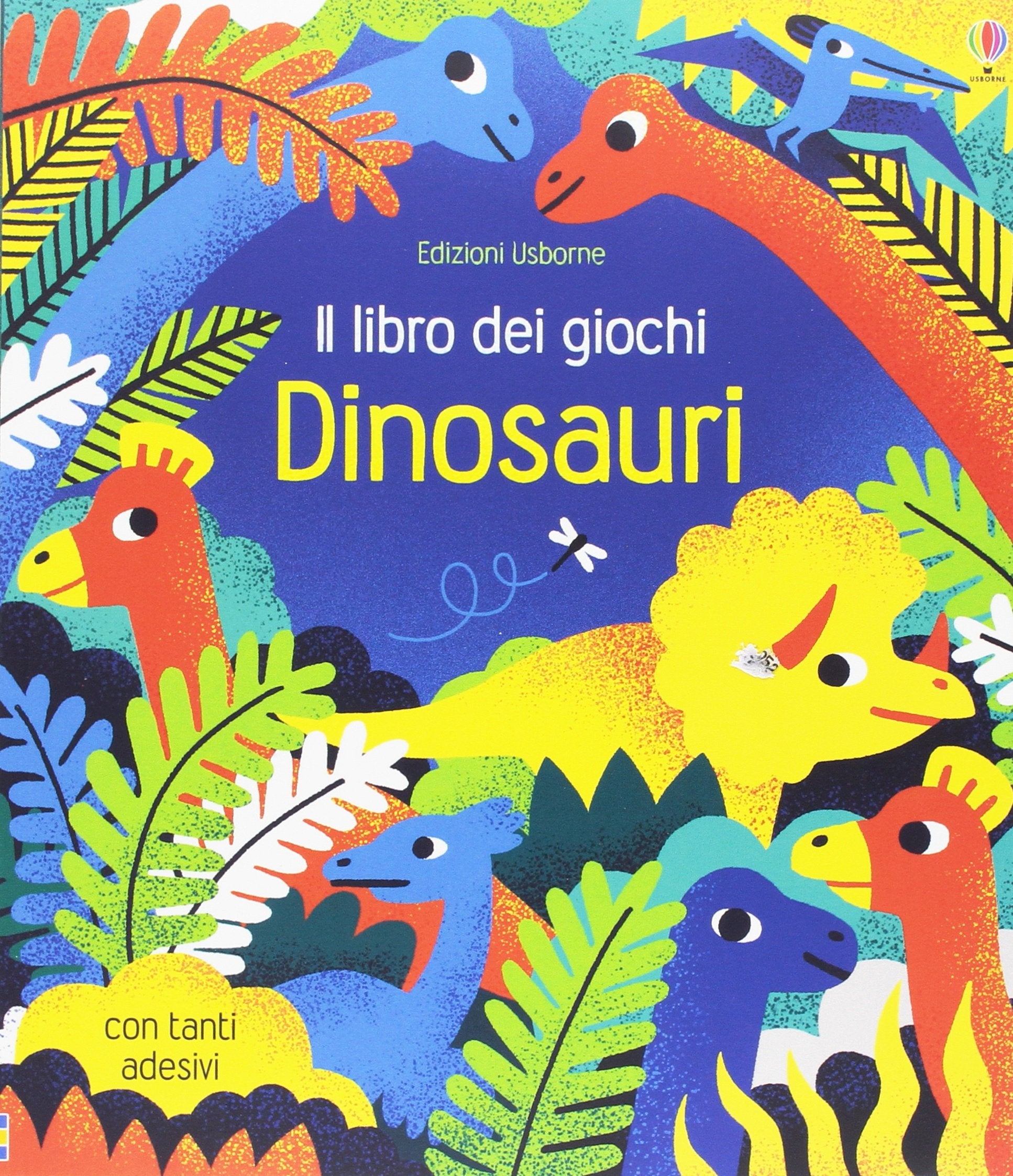 Dinosauri. Il libro dei giochi. Con adesivi Tiptoi & Games