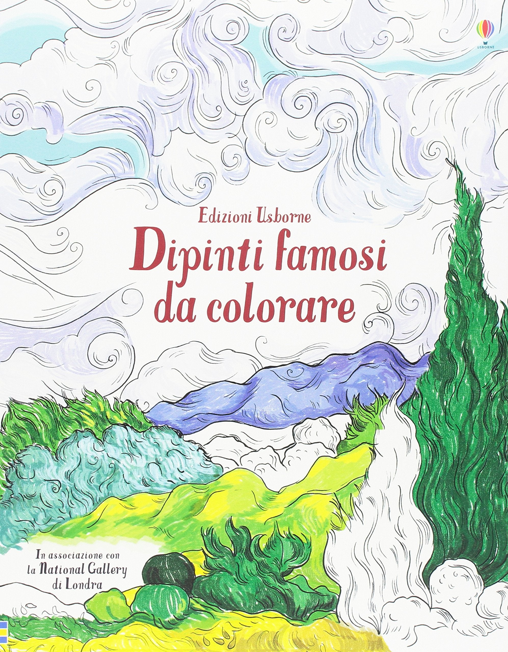 Dipinti famosi da colorare. Ediz. illustrata book