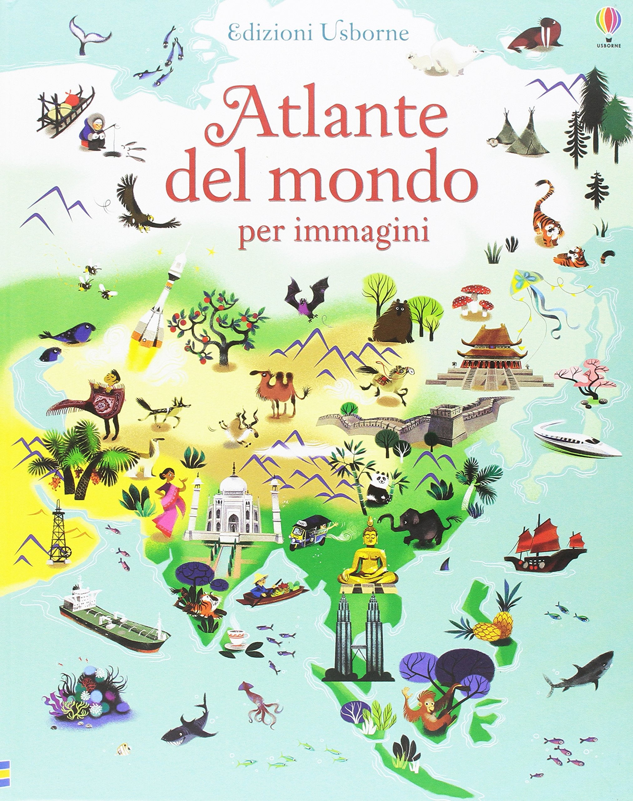 Atlante del mondo per immagini. Ediz. illustrata book