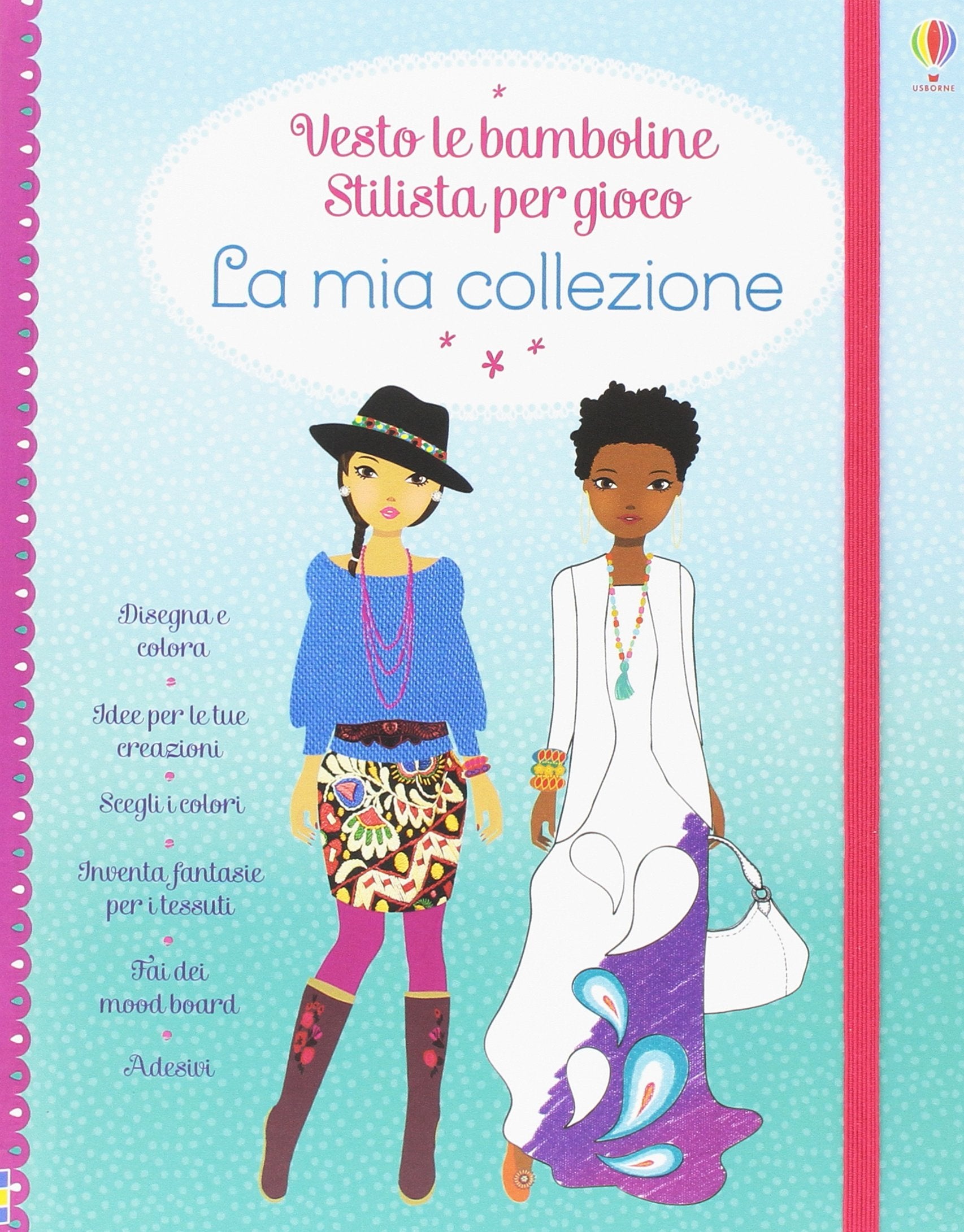 La mia collezione. Vesto le bamboline. Con adesivi. Ediz. illustrata Non-fiction
