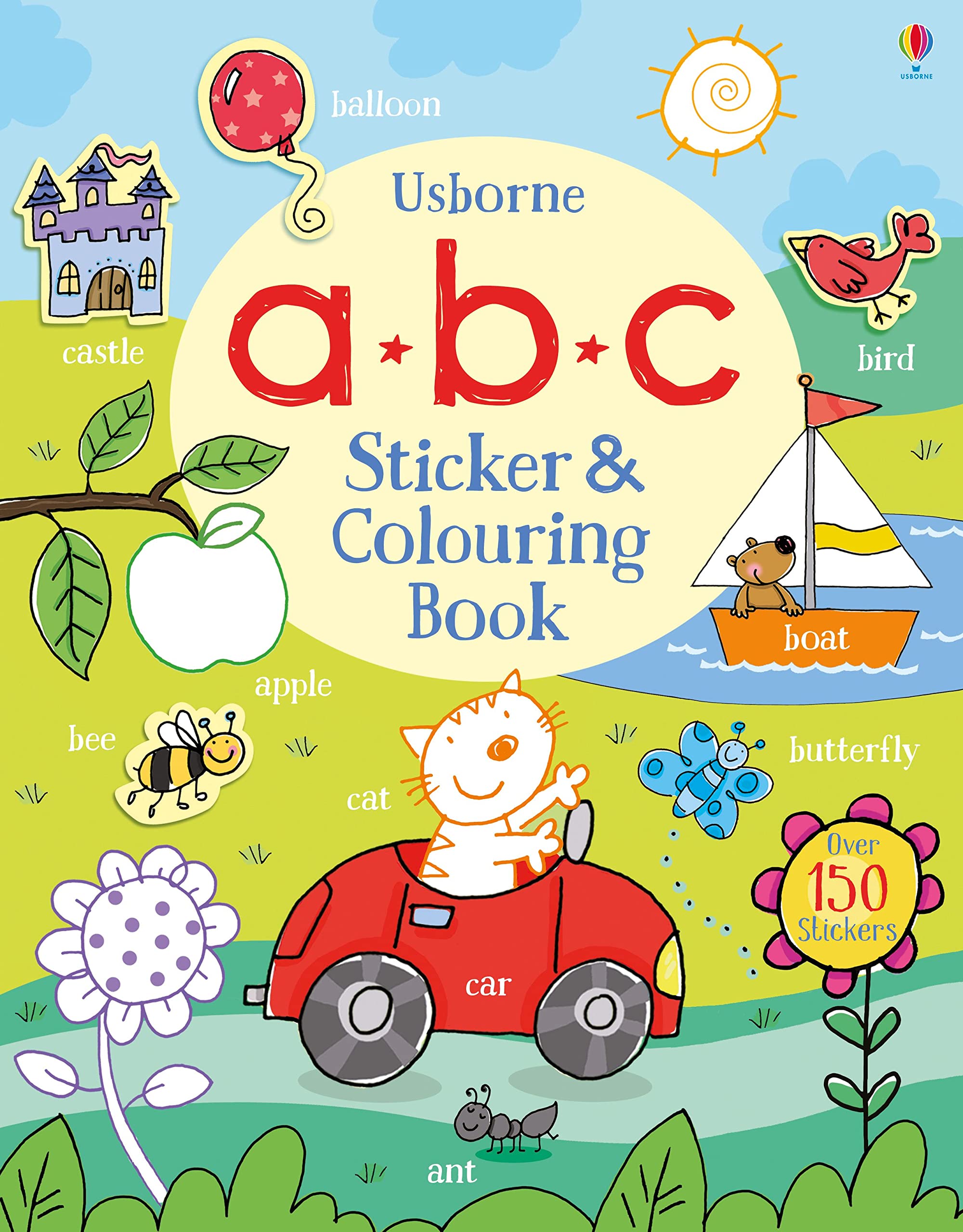 ABC Sticker and Colouring book Non-fiction