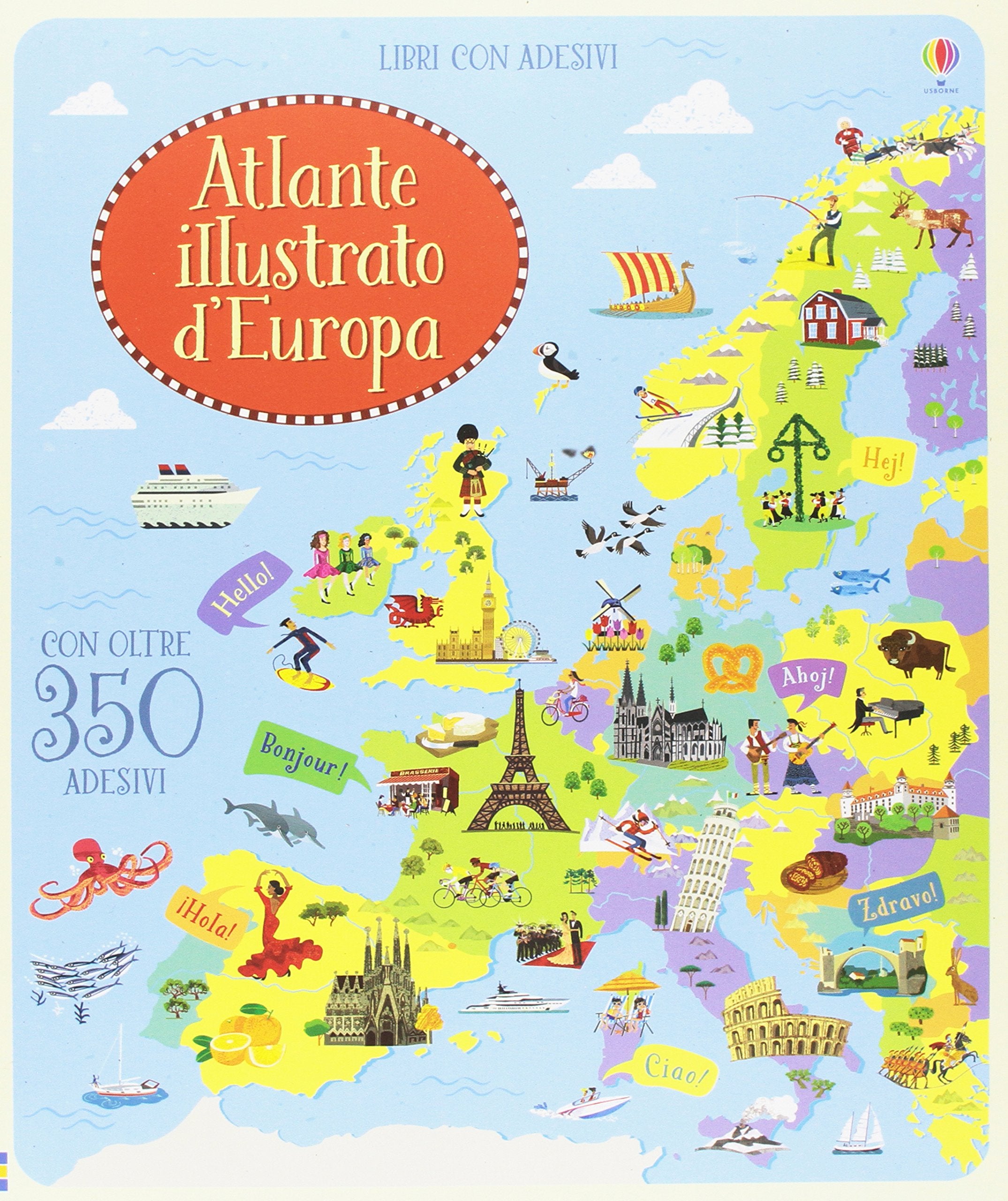 Melmoth, J: Atlante d'Europa. Con adesivi Non-fiction