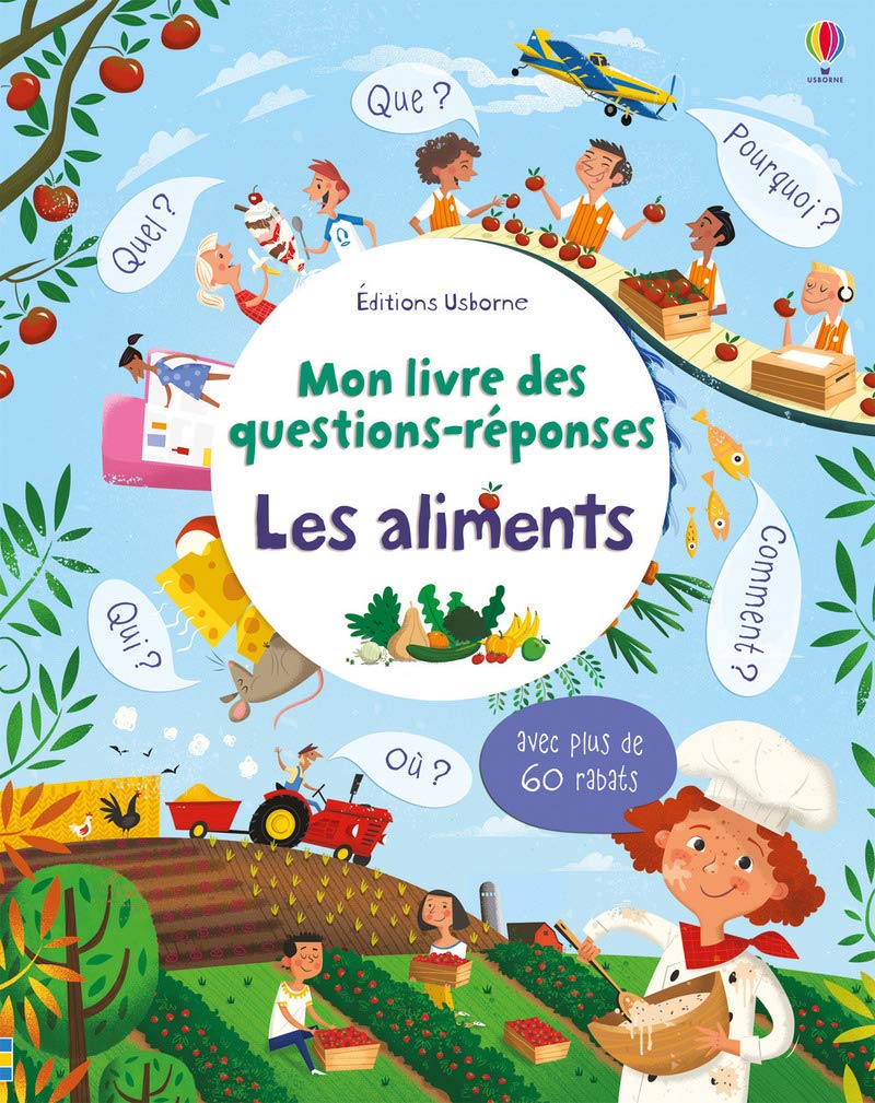 Les aliments - Mon livre des questions-réponses book