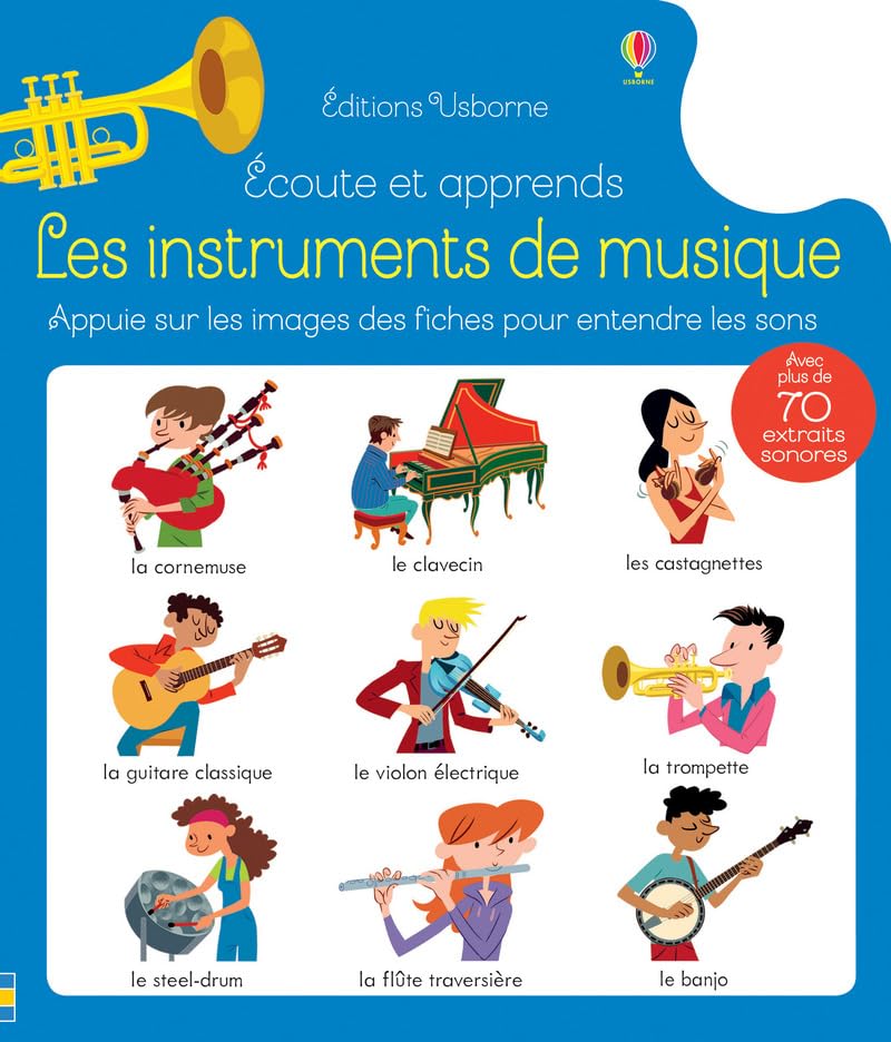 Ecoute et apprends - Les instruments de musique book