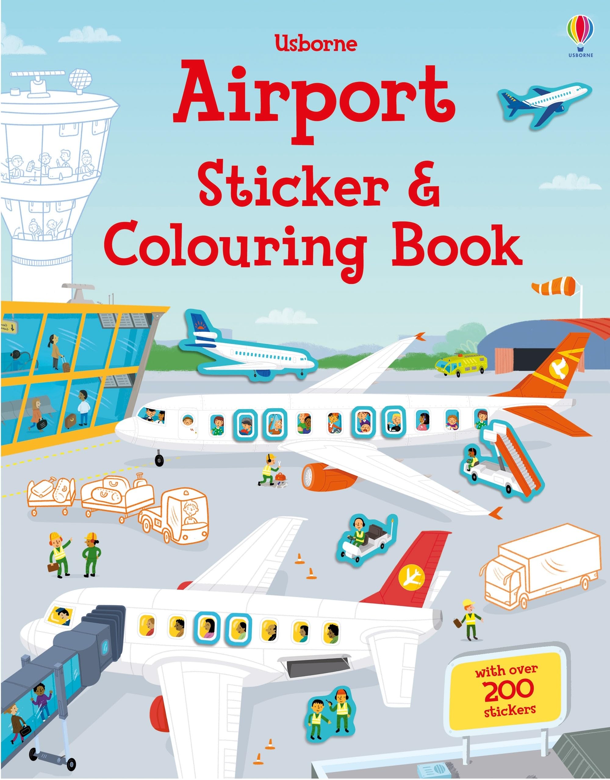 Airport Sticker and Colouring Book Tiptoi & Games