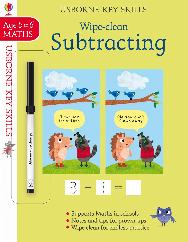 Wipe-clean Subtracting 5-6 (Key Skills): 1 Novels & Short Stories