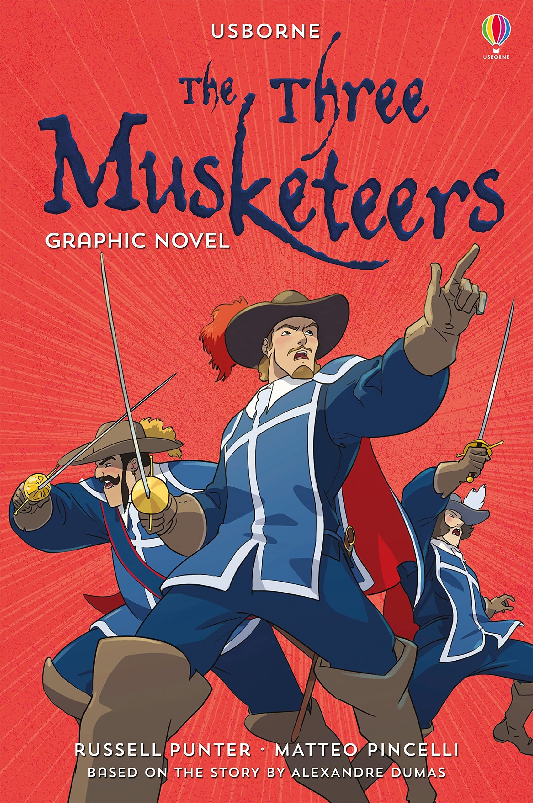 The Three Musketeers Graphic Novel: 1 (Usborne Graphic Novels) Politics & History