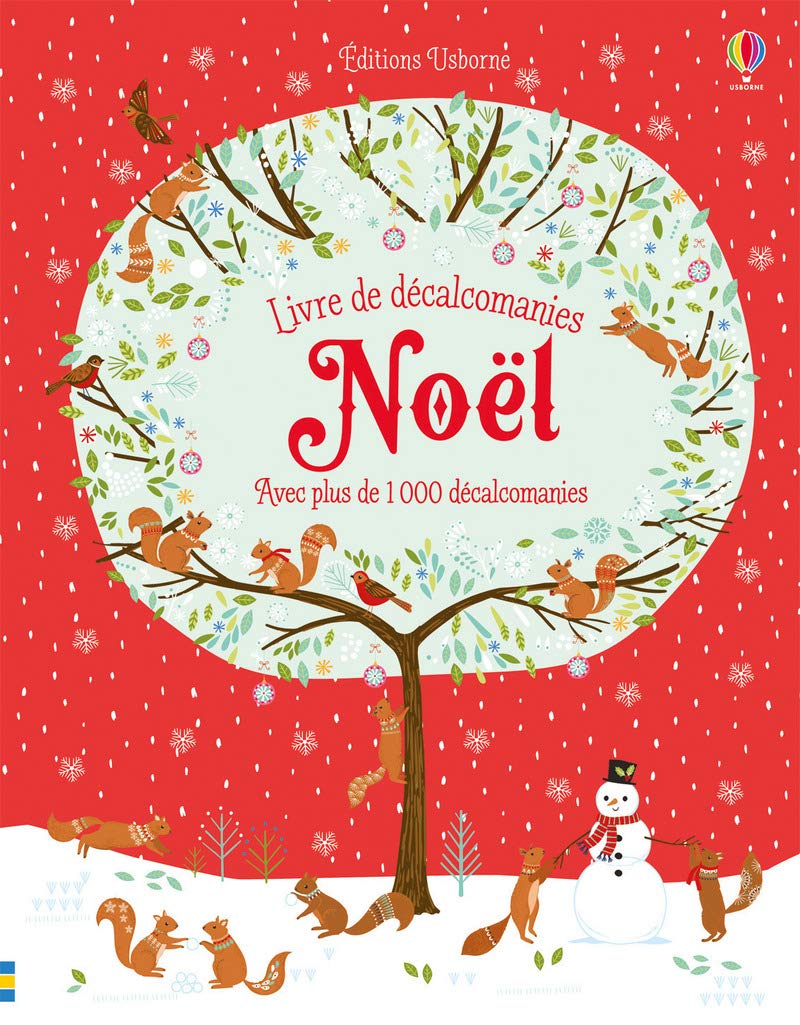 Noël - Livre de décalcomanies: Avec plus de 1000 décalcomanies Hobbies & Crafts
