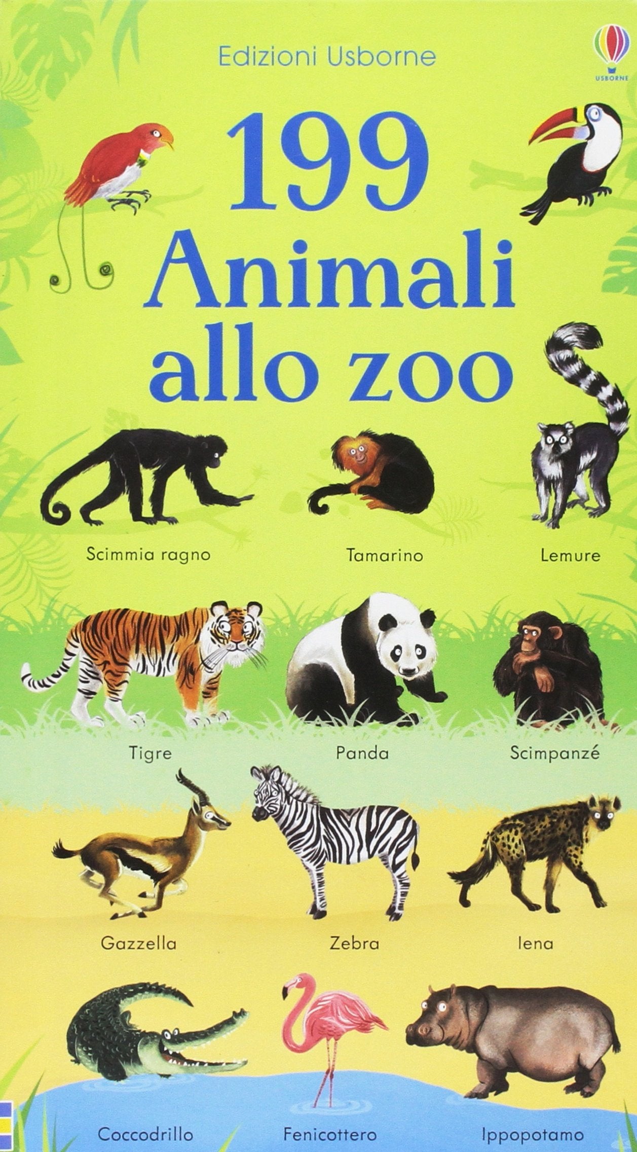 199 animali allo zoo. Ediz. illustrata book