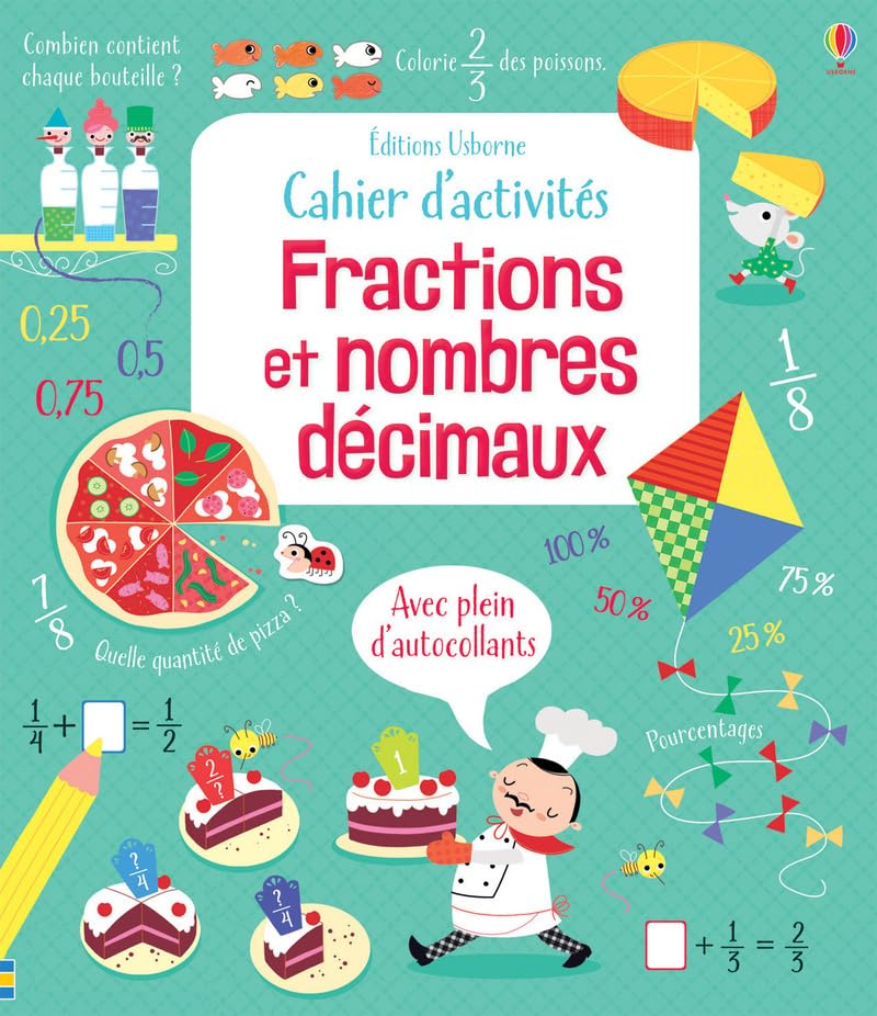 Cahier d'activités - Fractions et nombres décimaux Non-fiction