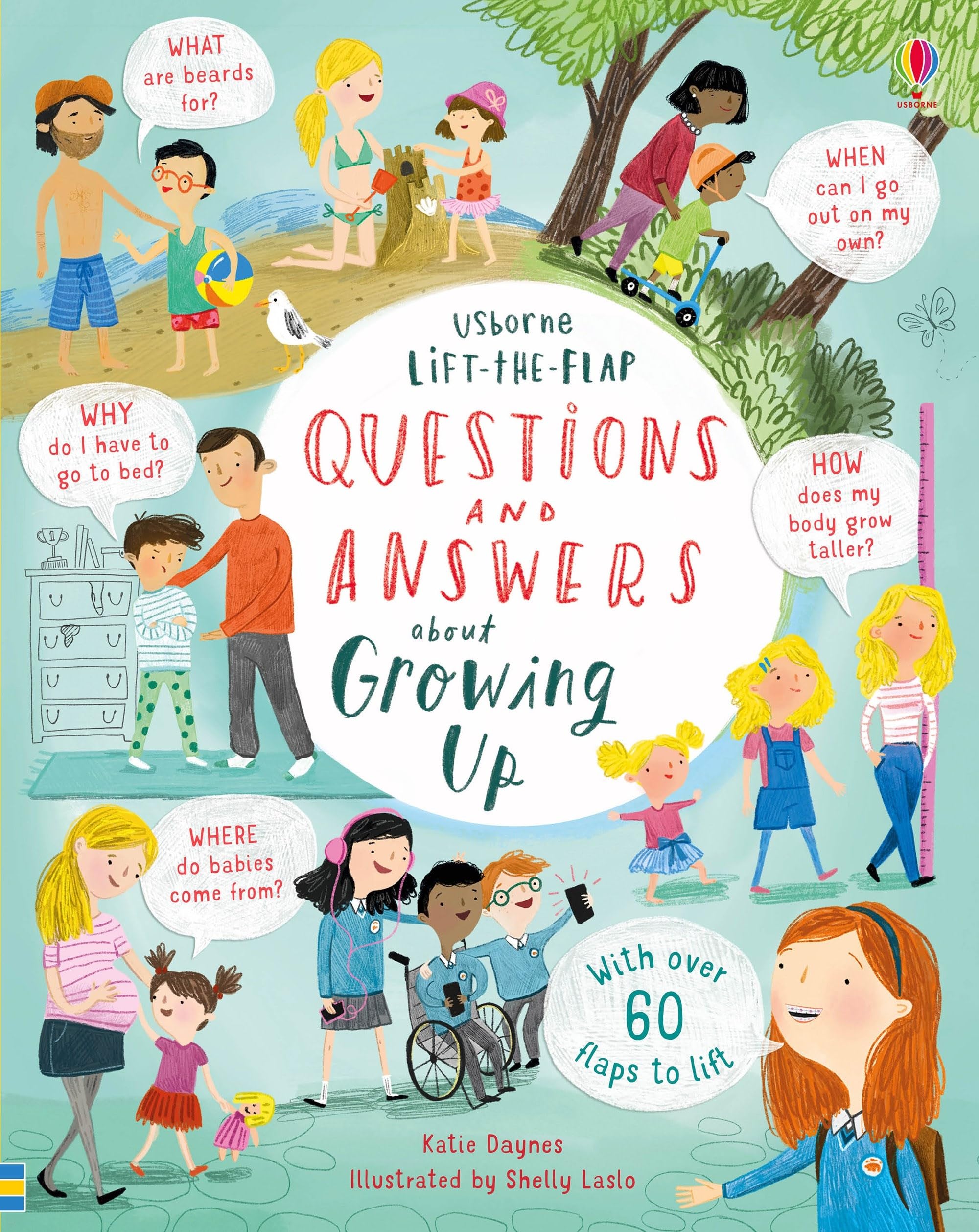 Lift-the-Flap Questions & Answers about Growing Up (Questions and Answers) Non-fiction