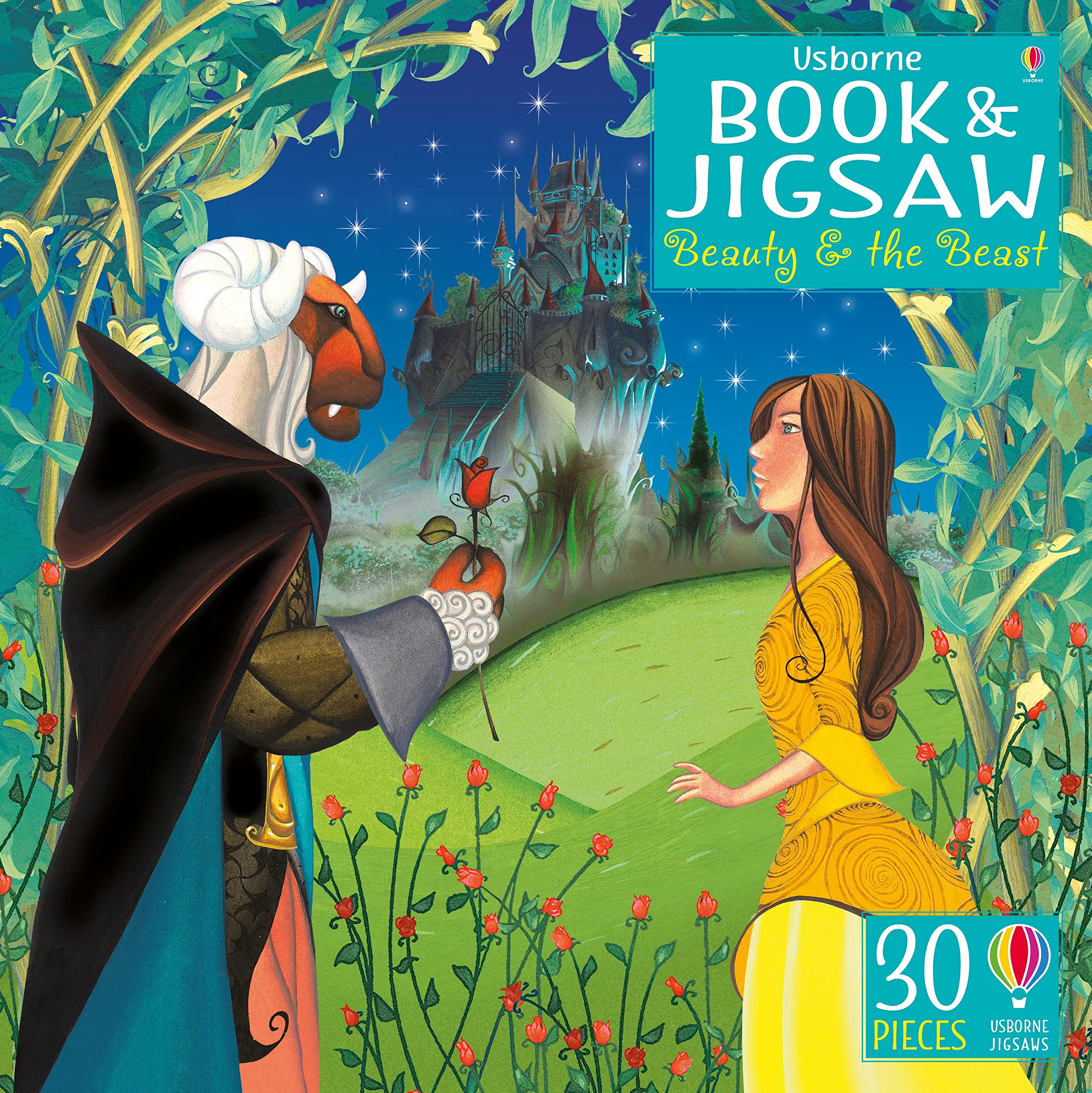 Beauty and the Beast (Usborne Book and Jigsaw): 1 Novels & Short Stories