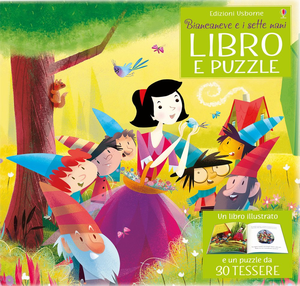 Biancaneve e i sette nani. Ediz. a colori. Con puzzle book