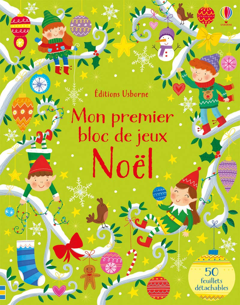 Mon premier bloc de jeux - Noël: 50 feuillets détachables Tiptoi & Games