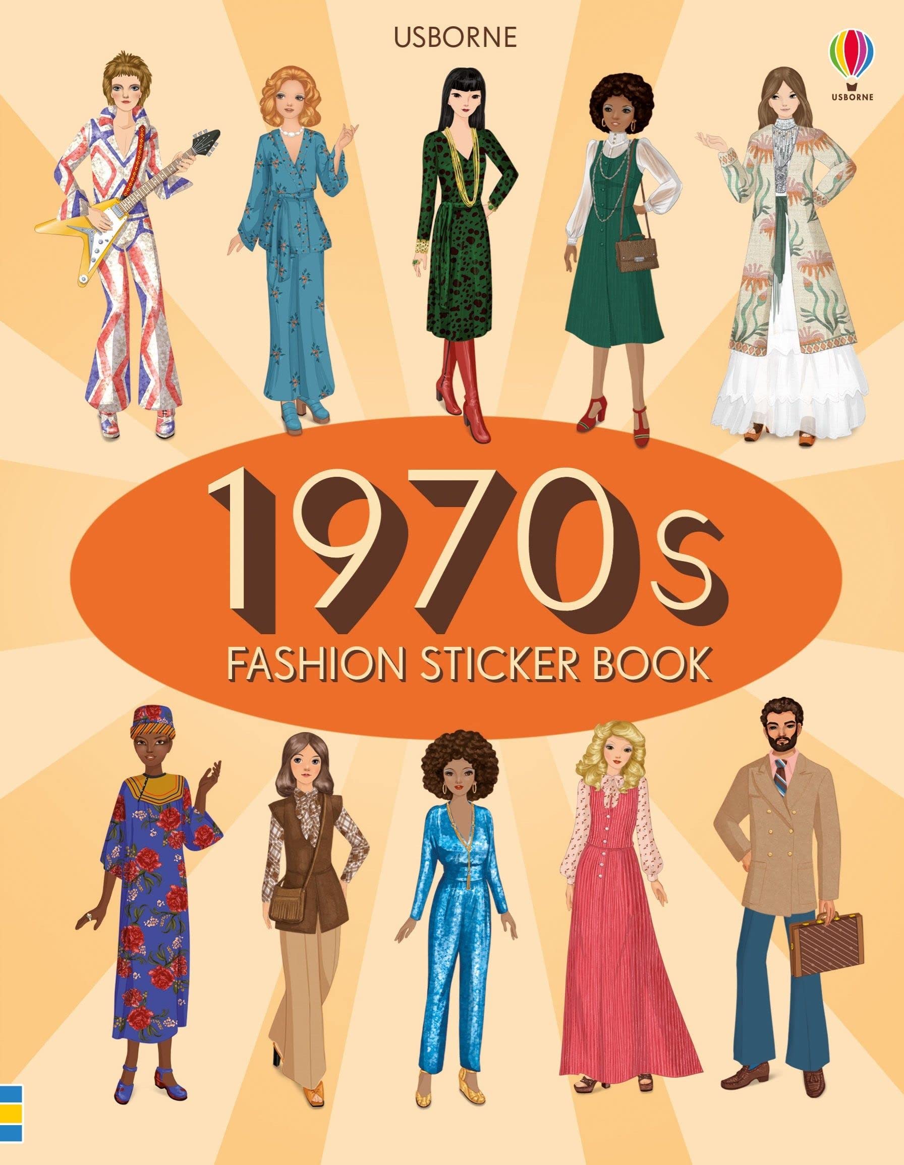 1970s Fashion Sticker Book (Sticker Books) Non-fiction