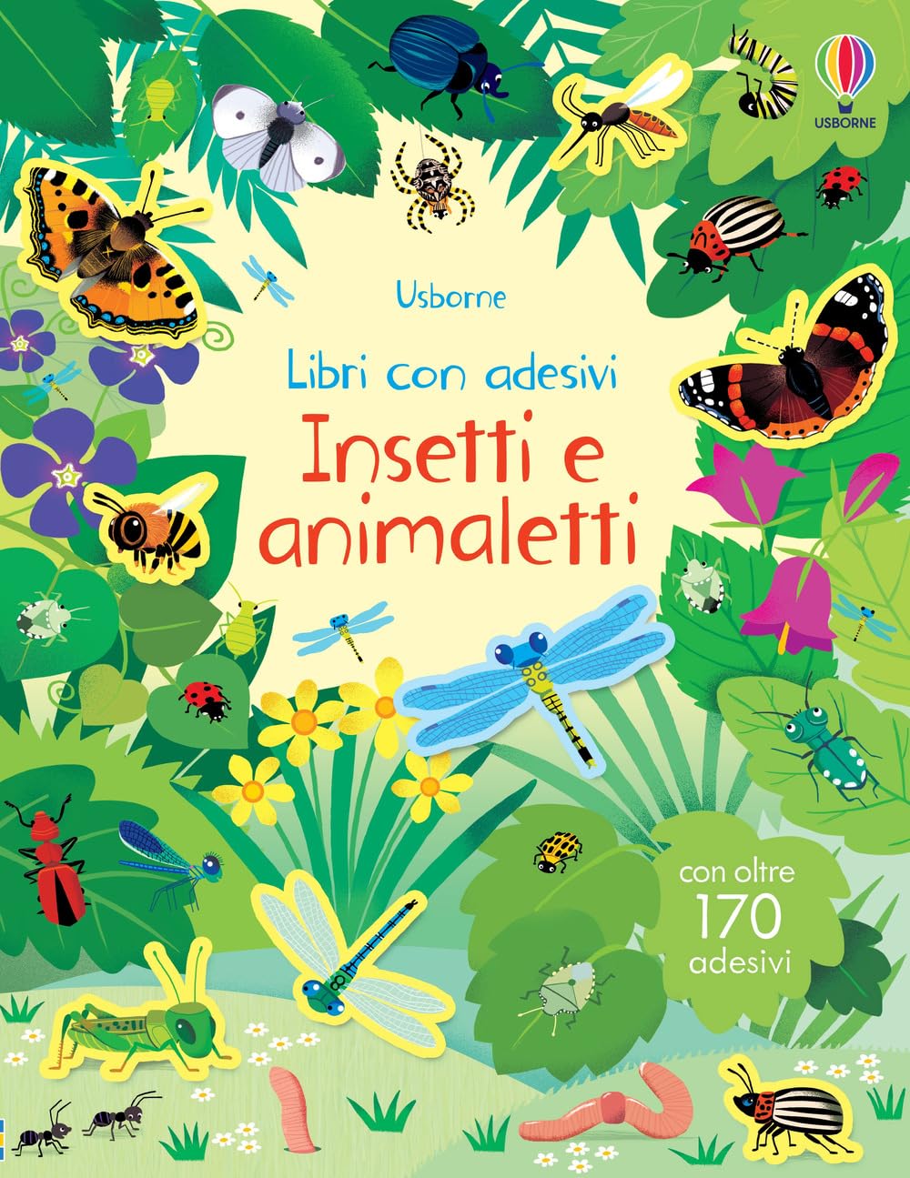 Insetti e animaletti. Con adesivi (Libri con adesivi. A partire da 3 anni) Non-fiction