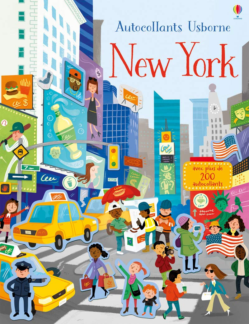 New York - Autocollants Usborne book