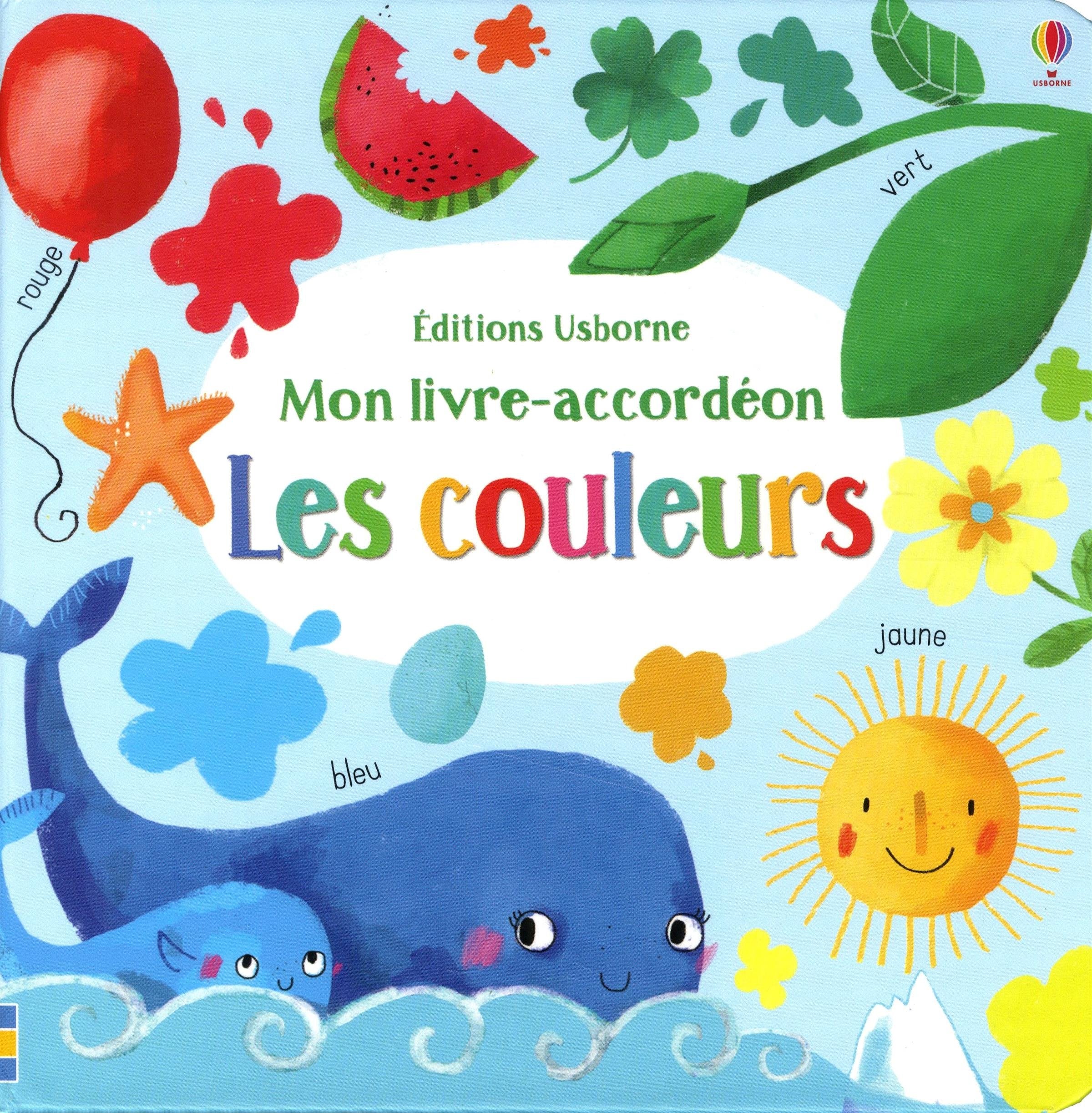 Mon livre-accordéon - Les couleurs Non-fiction