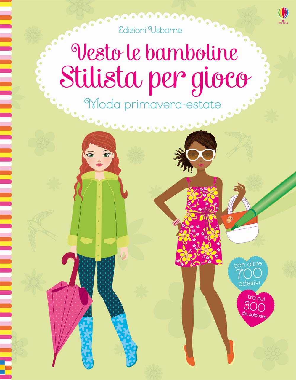 Moda primavera-estate. Con adesivi. Ediz. a colori book