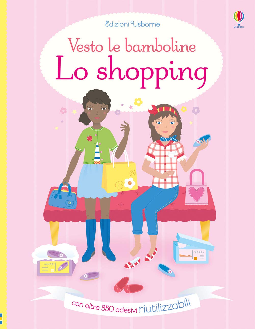 Lo shopping. Con adesivi. Ediz. a colori book