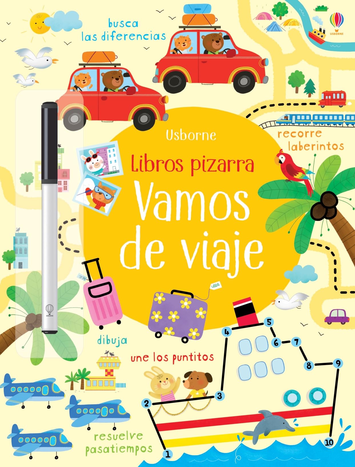 Vamos de viaje (Libros pizarra con actividades) Non-fiction
