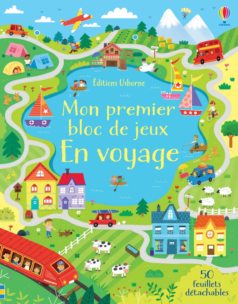Mon premier bloc de jeux - En voyage: 50 feuillets détachables Tiptoi & Games