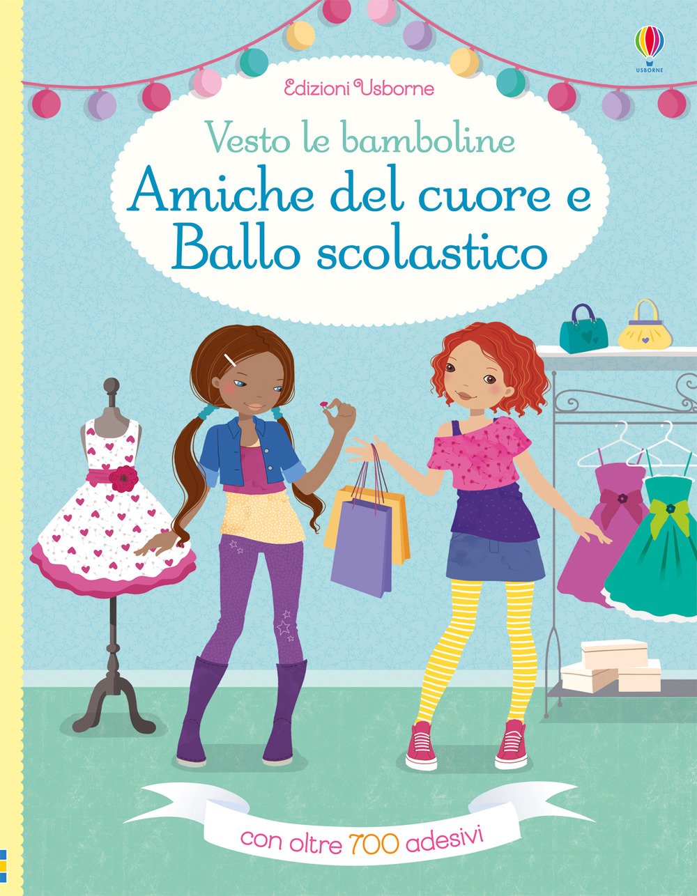Amiche del cuore-Ballo scolastico. Vesto le bamboline. Con adesivi Non-fiction