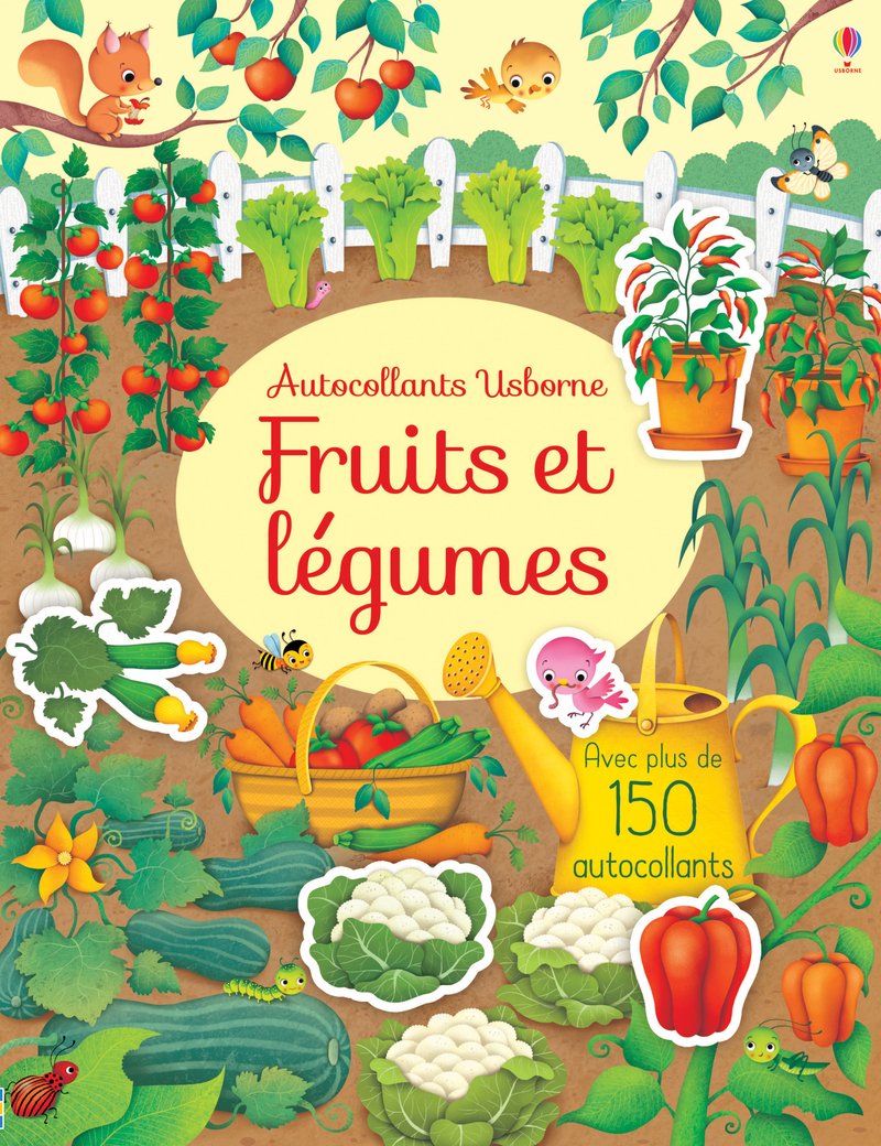 Fruits et légumes - Premiers autocollants Hobbies & Crafts