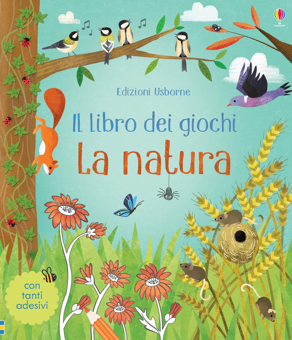 La natura. Il libro dei giochi. Con adesivi Non-fiction