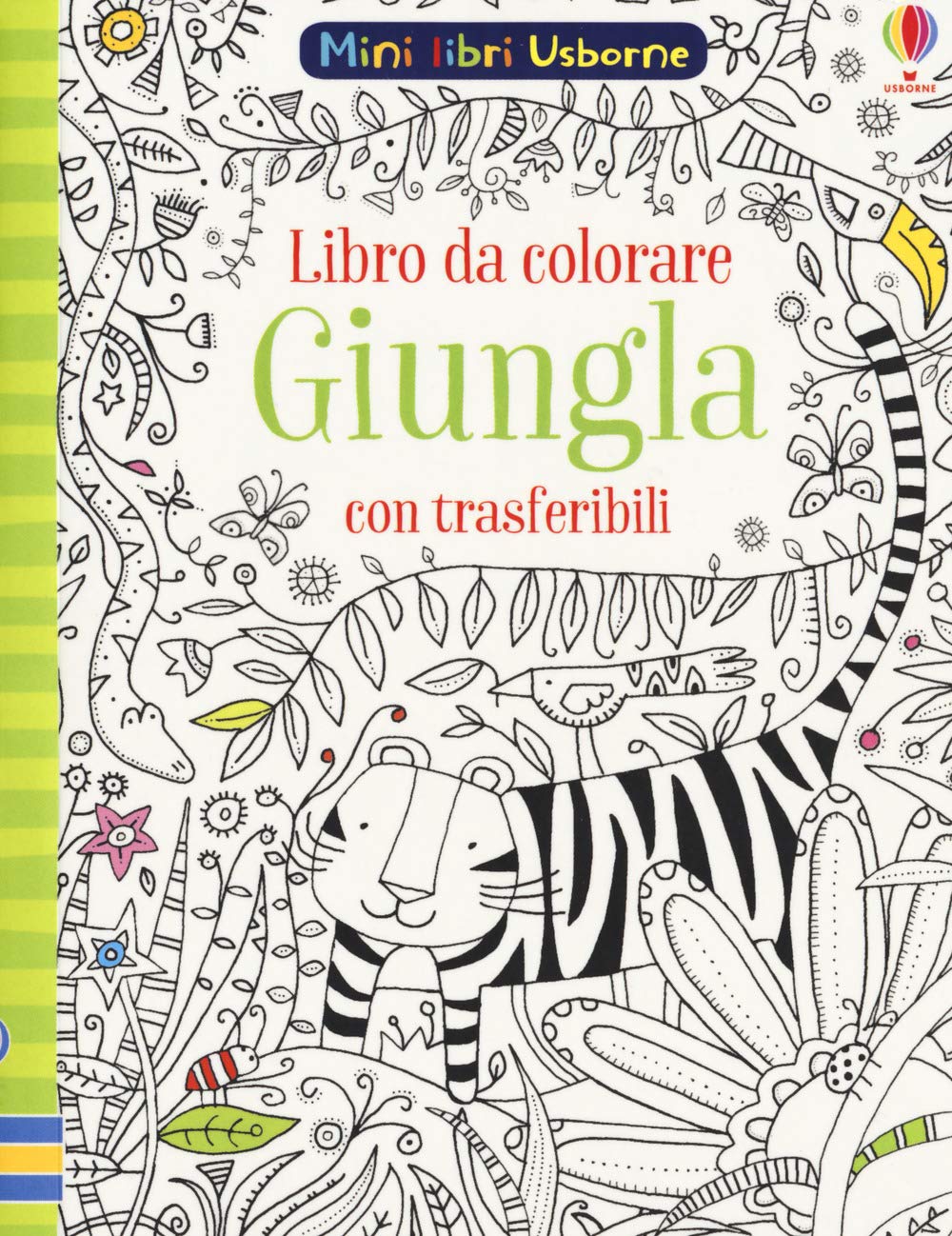 Giungla. Con trasferibili. Ediz. a colori (Mini libri Usborne. Libro da colorare) Tiptoi & Games