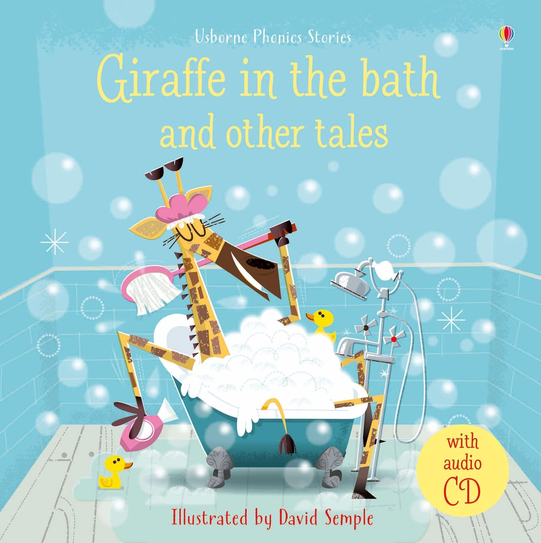 Giraffe in the Bath and Other Tales with CD (Phonics Readers): 1 (Phonics Story Collections) Manga