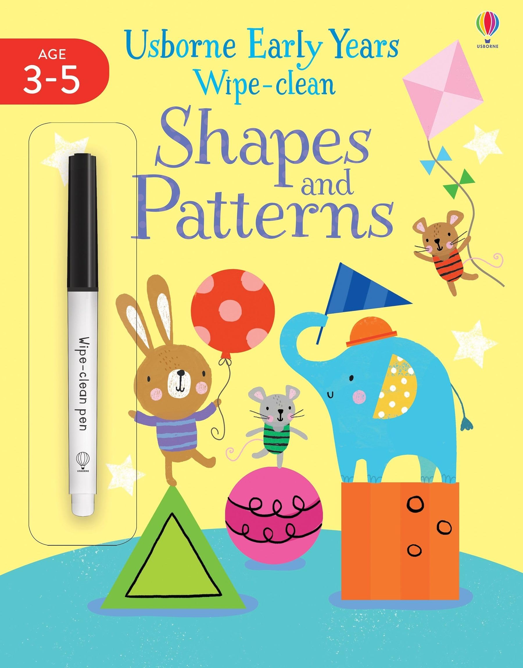 Shapes & Patterns (Usborne Early Years Wipe-Clean): 1 Professional & Reference Books