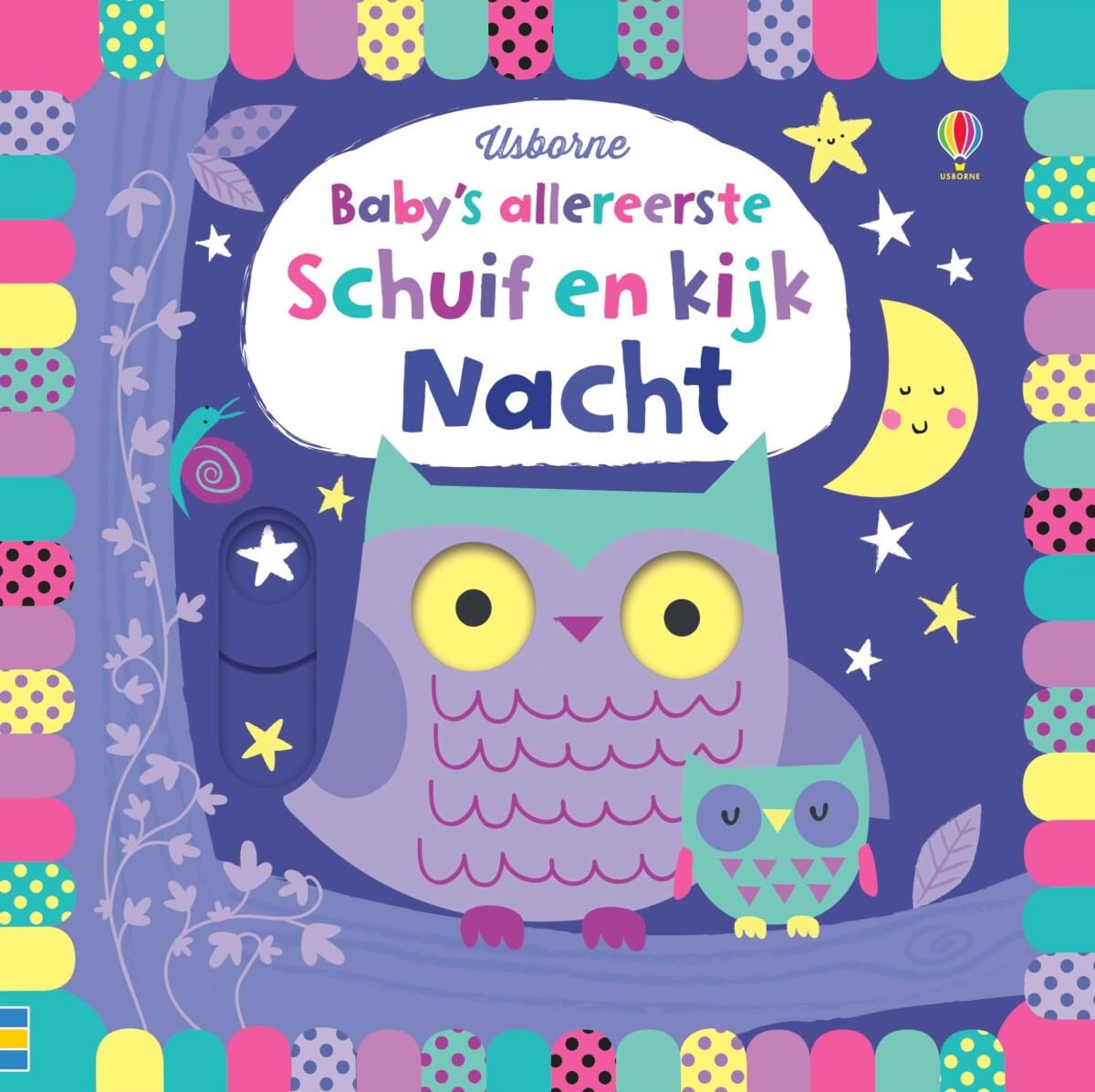 Baby's allereerste schuif en kijk: nacht book