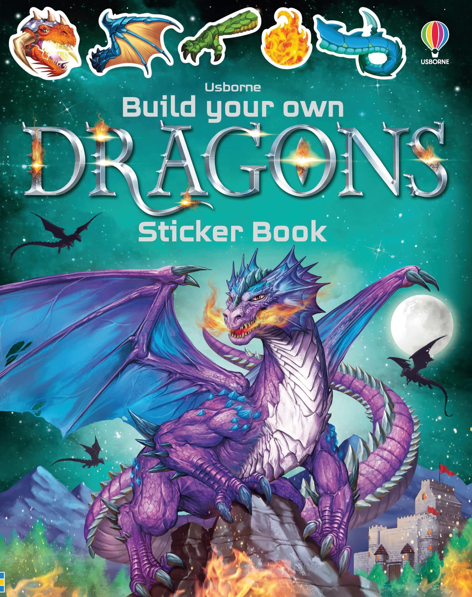 Build Your Own Dragons Sticker Book (Build Your Own Sticker Book): 1 Fairy Tales & Legends