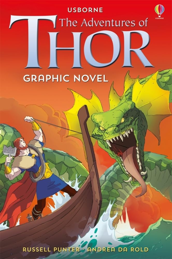 Adventures of Thor Graphic Novel: Graphic Novel (Usborne Graphic Novels) Manga